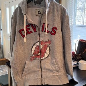 Devils sweat shirt and Stanley cup flag!!!